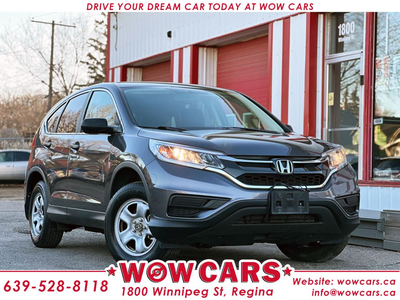 Used 2016 Honda CR-V LX for sale in Regina, SK