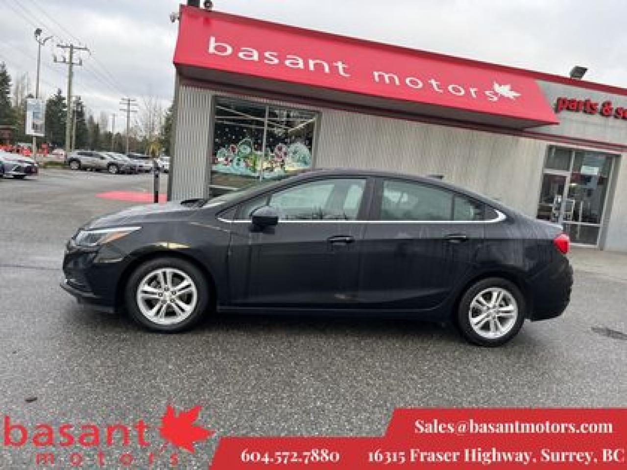 Used 2018 Chevrolet Cruze Sunroof, Backup Cam, Heated Seats!! for sale in Surrey, BC