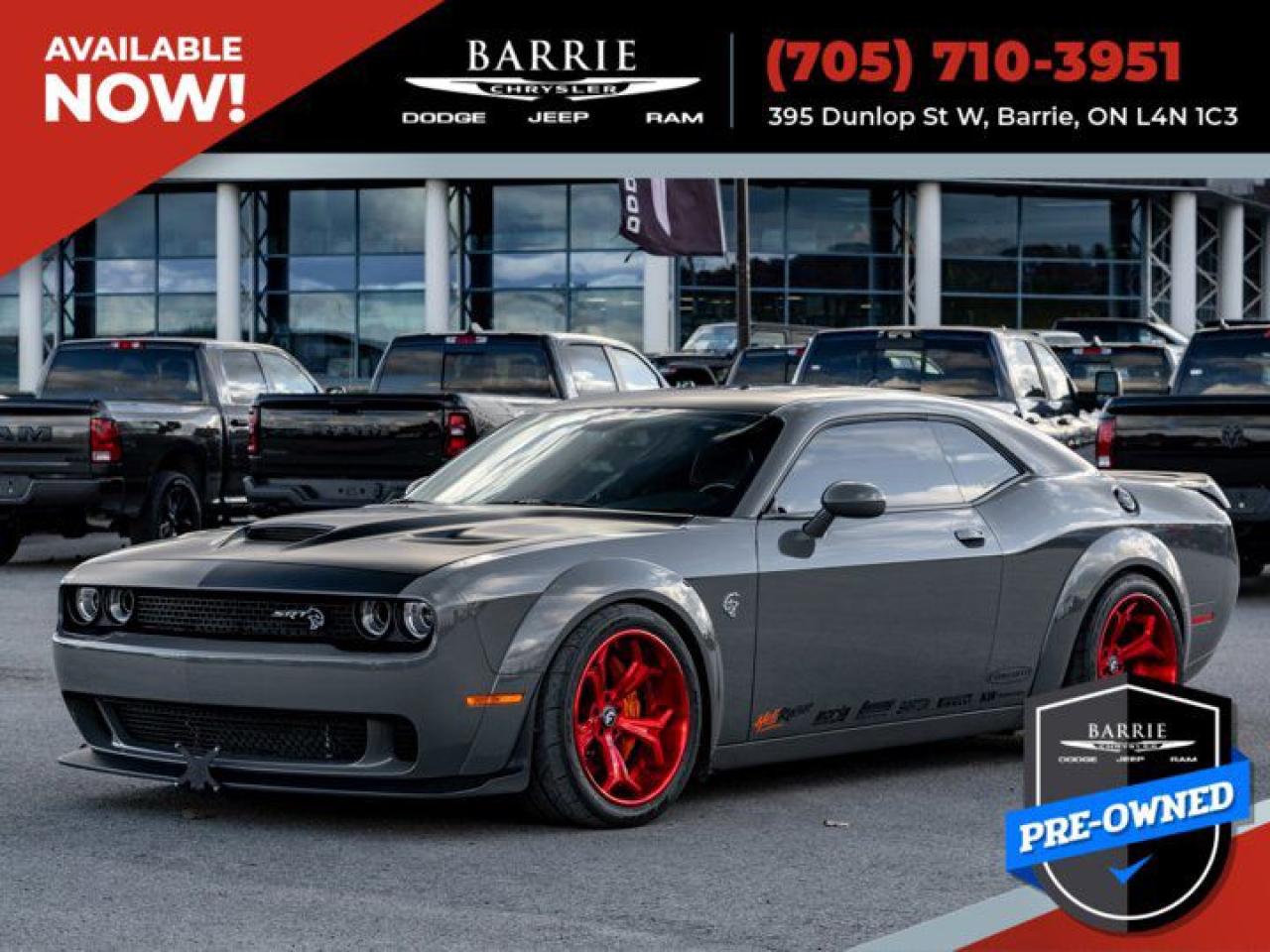 Used 2018 Dodge Challenger Srt Hellcat Widebody for sale in Barrie, ON