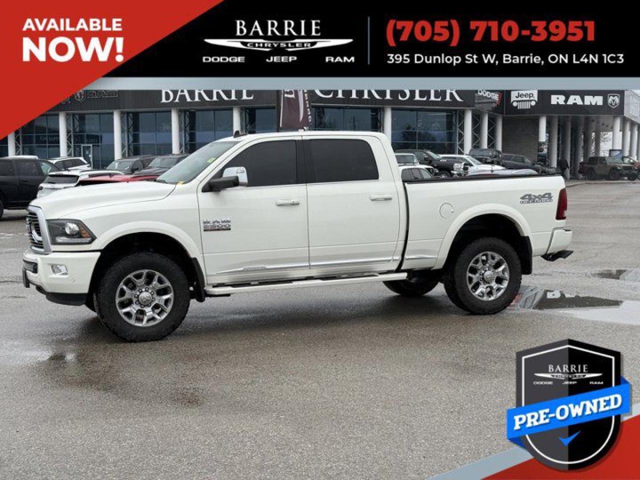 Used 2018 RAM 2500 Limited for sale in Barrie, ON