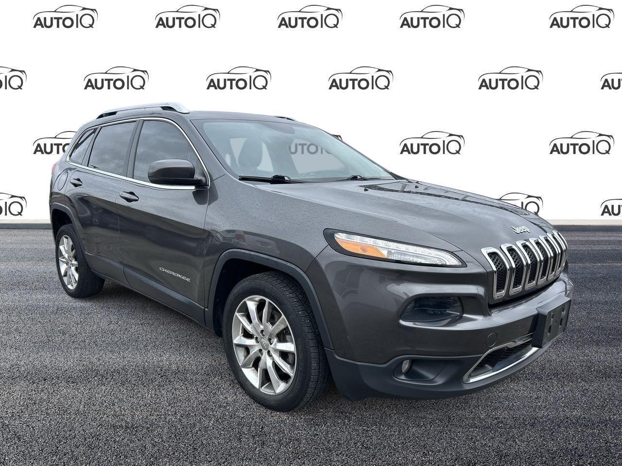 Used 2014 Jeep Cherokee Limited LEATHER TRIMMED SEATS for sale in St. Thomas, ON