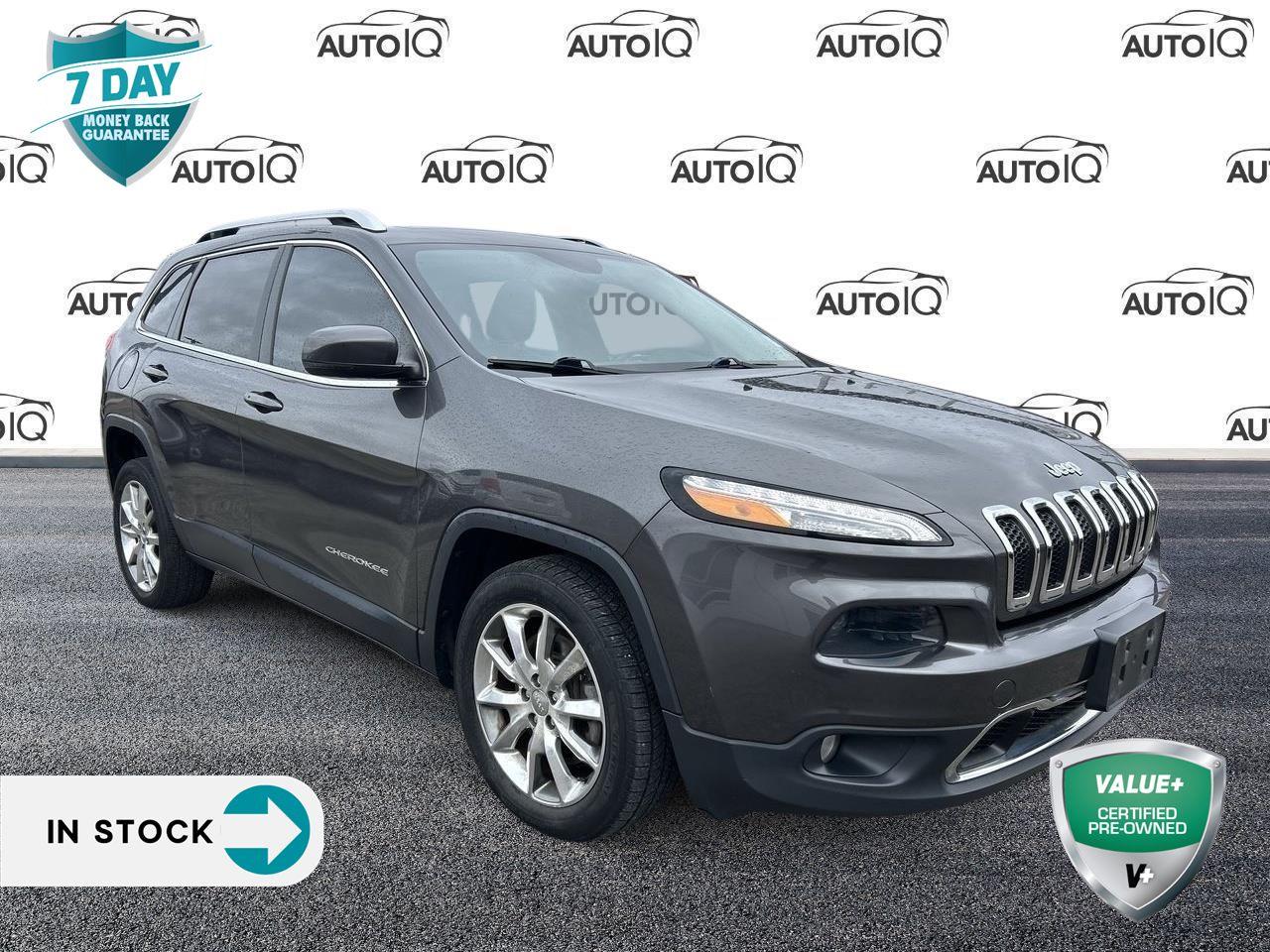 Used 2014 Jeep Cherokee Limited BRAND NEW BRAKES & TIRES for sale in St. Thomas, ON