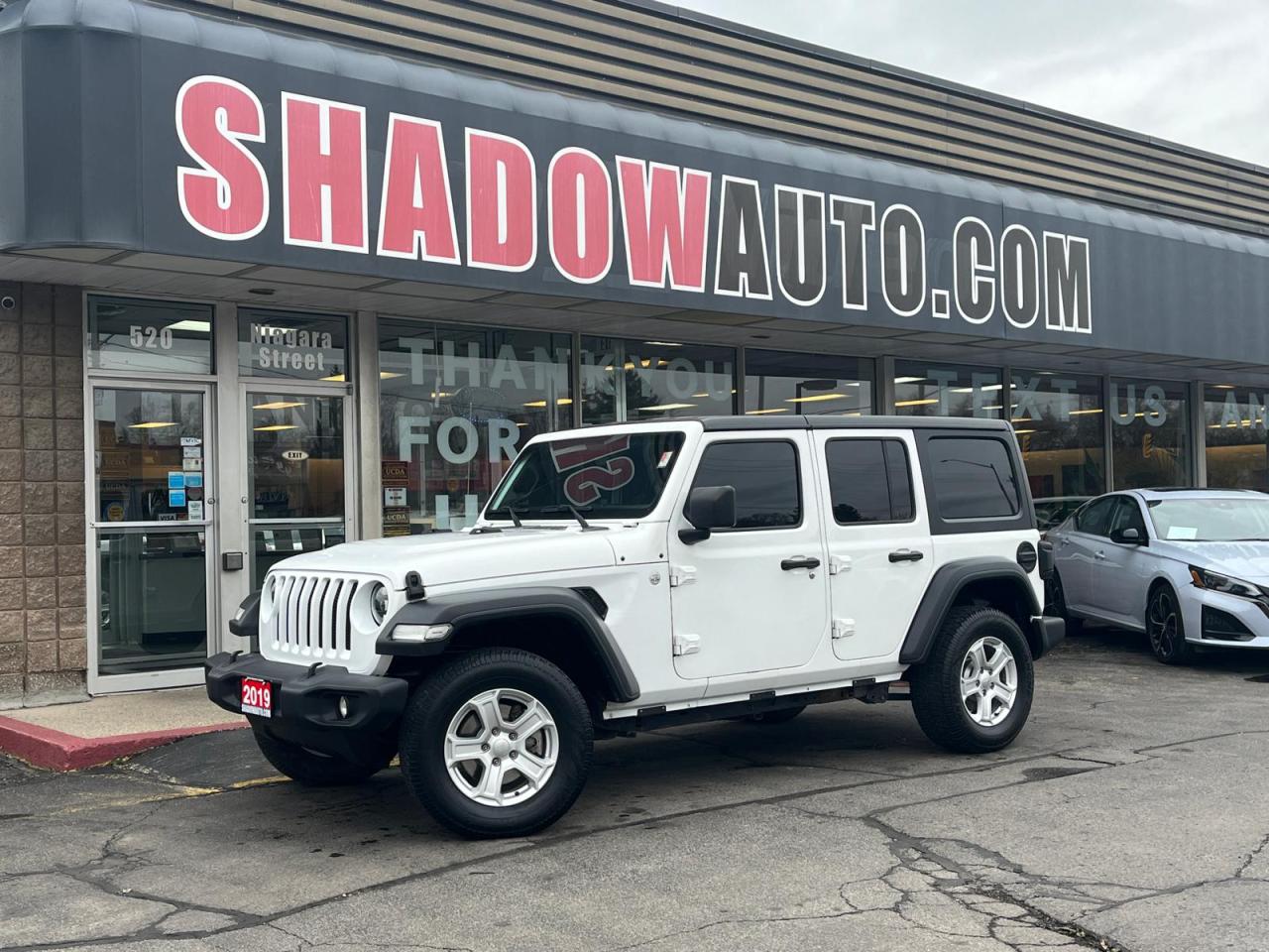 Used 2019 Jeep Wrangler SPORT 4X4|DUAL ZONE CLIMATE|BLUETOOTH|REARVIEW CAM for sale in Welland, ON