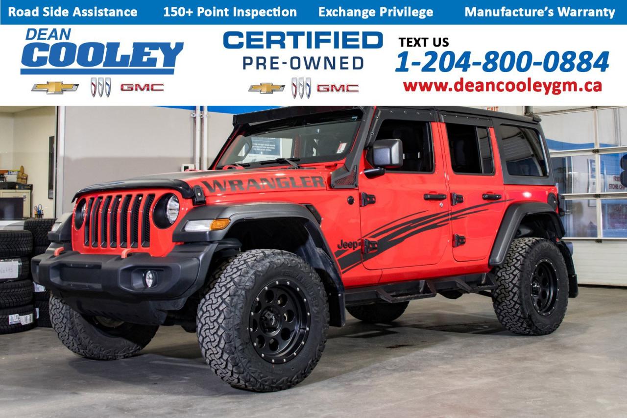 Used 2022 Jeep Wrangler UNLIMITED SPORT for sale in Dauphin, MB