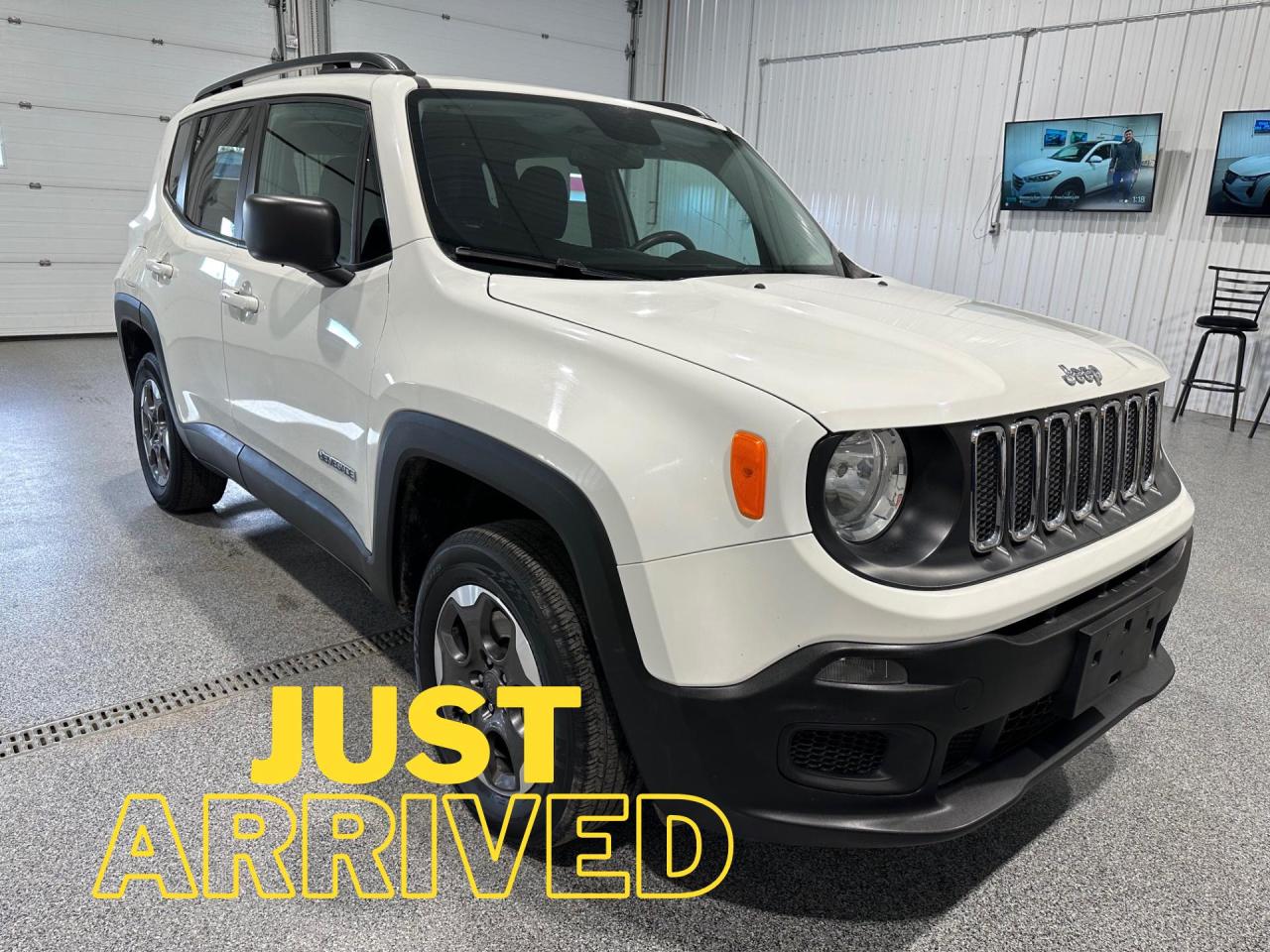 Used 2017 Jeep Renegade Sport 4WD #remote start #keyless entry for sale in Brandon, MB