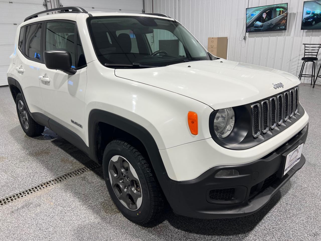 Used 2017 Jeep Renegade Sport 4WD #remote start #keyless entry for sale in Brandon, MB