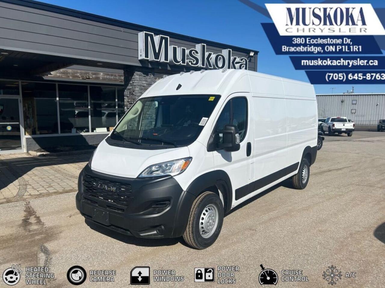 New 2025 RAM Cargo Van ProMaster TRADESMAN for sale in Bracebridge, ON