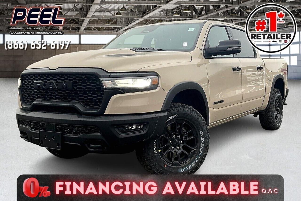 New 2025 RAM 1500 REBEL X CREW | 10TH ANN | PanoRoof | Mojave | Rare for sale in Mississauga, ON