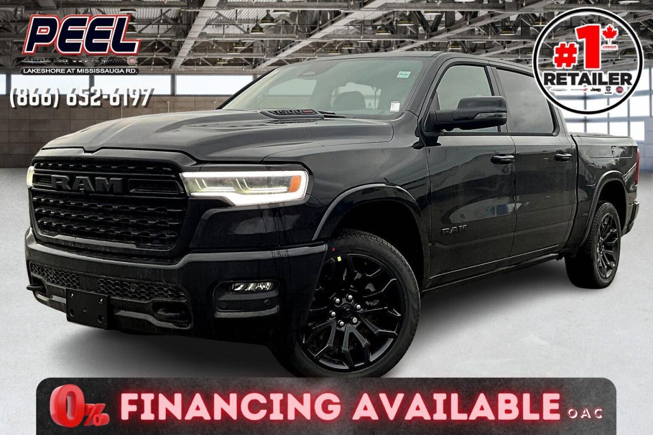 New 2025 RAM 1500 LIMITED CREW |540HP| Dual-Pane Roof |Night Edition for sale in Mississauga, ON