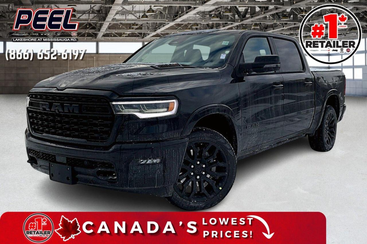 New 2025 RAM 1500 LIMITED CREW |540HP| Dual-Pane Roof |Night Edition for sale in Mississauga, ON