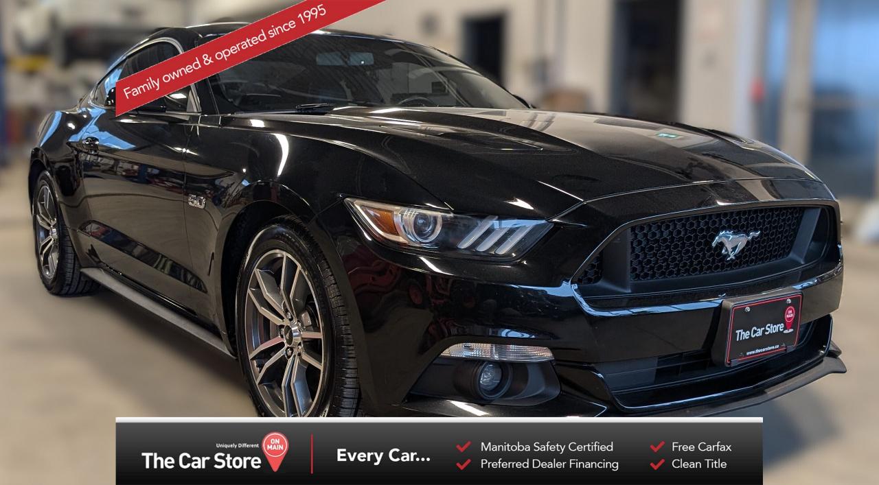 Used 2016 Ford Mustang GT Premium 5.0/Leather/Remote Start/No Accidents for sale in Winnipeg, MB