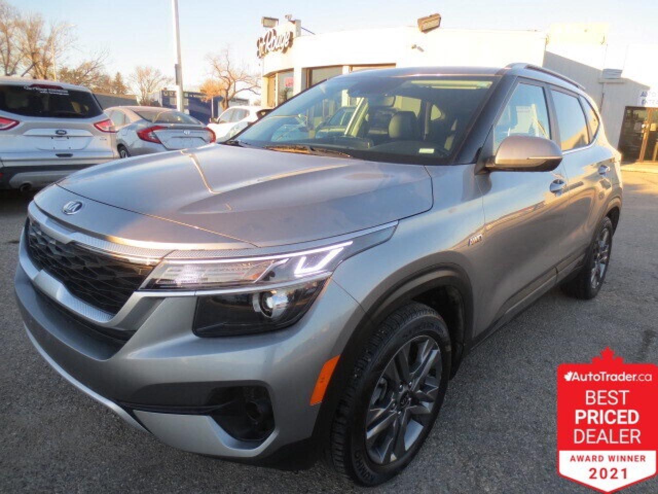 Used 2021 Kia Seltos EX AWD - Sunroof/Leather/Remote Start/Bluetooth for sale in Winnipeg, MB