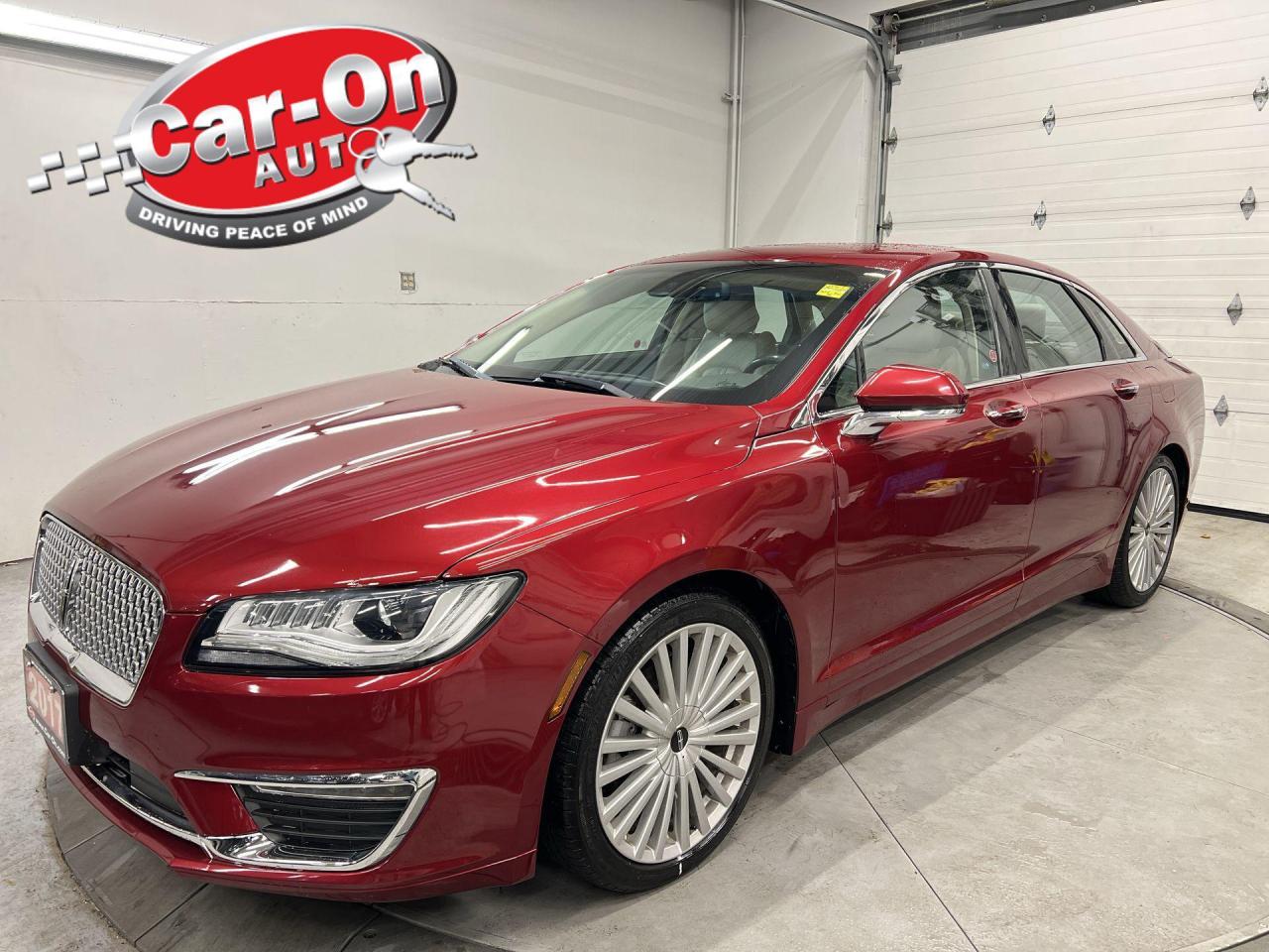 Used 2017 Lincoln MKZ RESERVE HYBRID | PLUS PKG | COOLED LEATHER | NAV for sale in Ottawa, ON