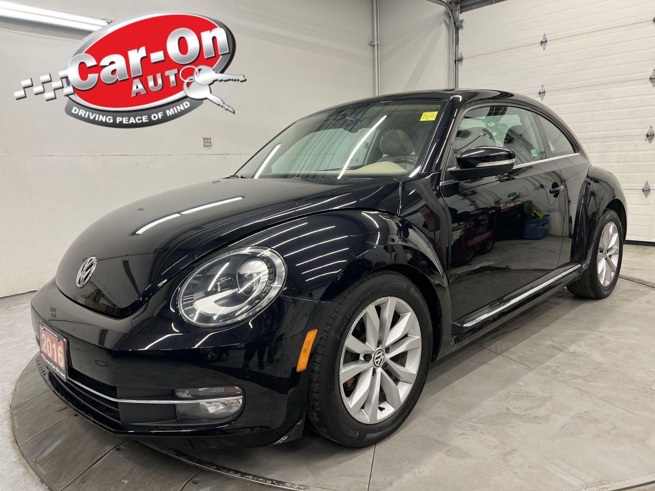 Used 2016 Volkswagen Beetle COMFORTLINE |PANOROOF |LEATHER |CARPLAY|BLIND SPOT for sale in Ottawa, ON