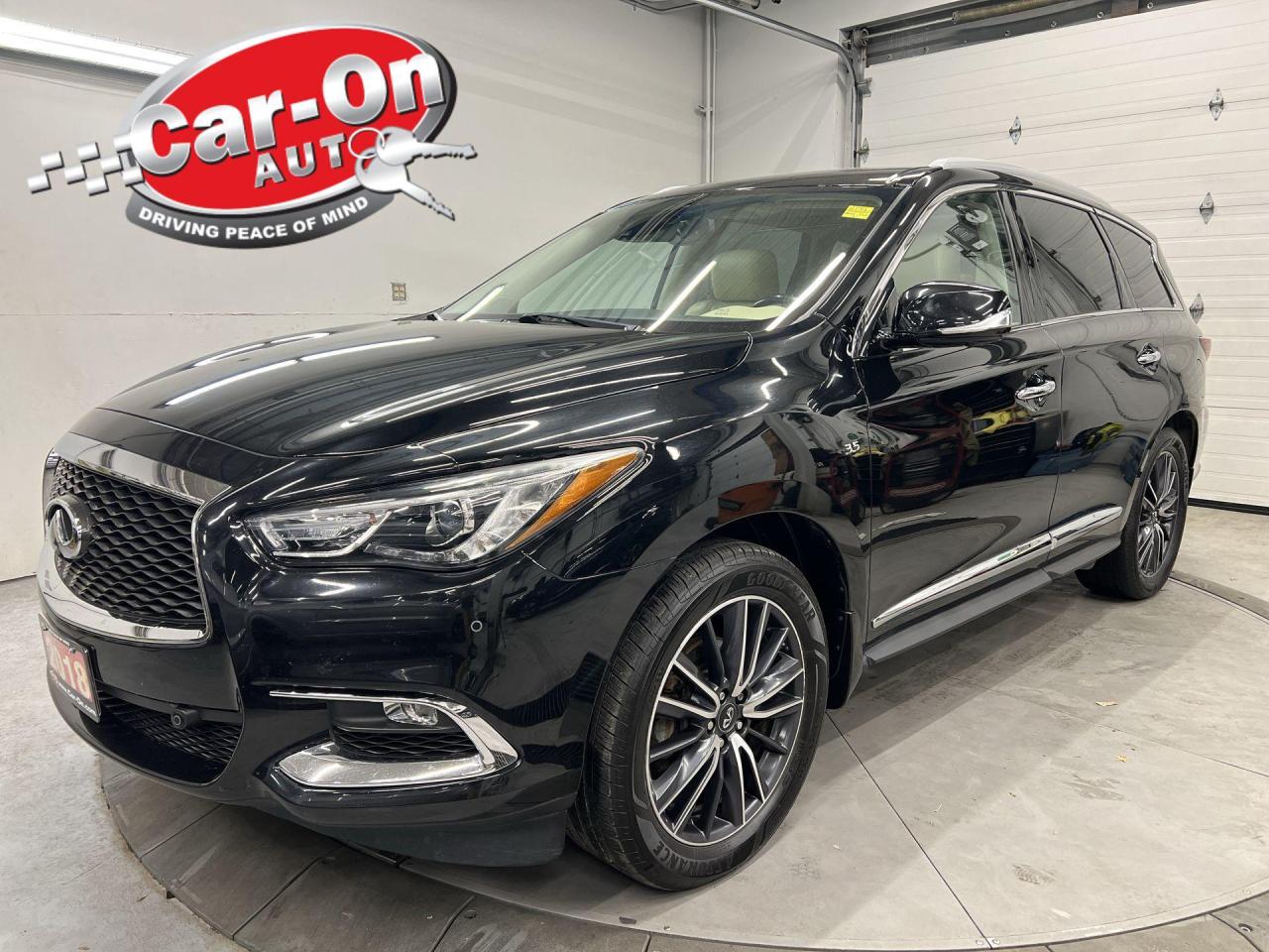 Used 2018 Infiniti QX60 TECH AWD | FULLY LOADED | DVD | PANO ROOF |360 CAM for sale in Ottawa, ON