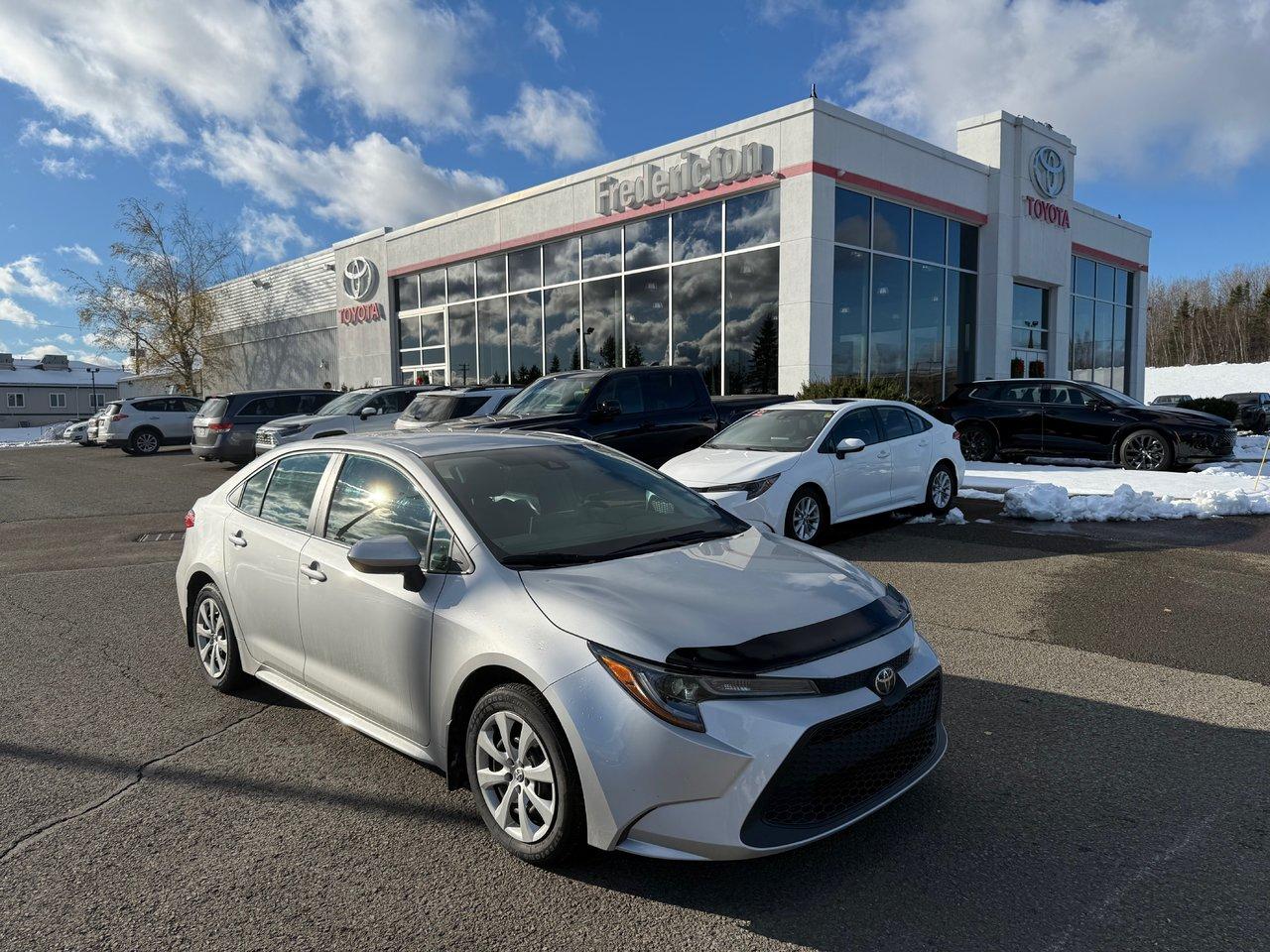 Used 2020 Toyota Corolla LE CVT for sale in Fredericton, NB