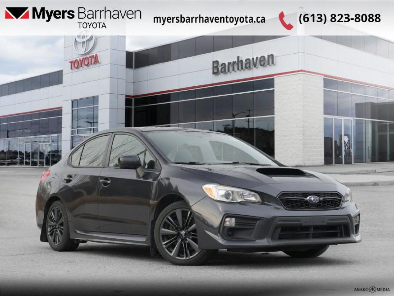 Used 2018 Subaru WRX Base  - Aluminum Wheels -  Heated Seats - $156 B/W for sale in Ottawa, ON