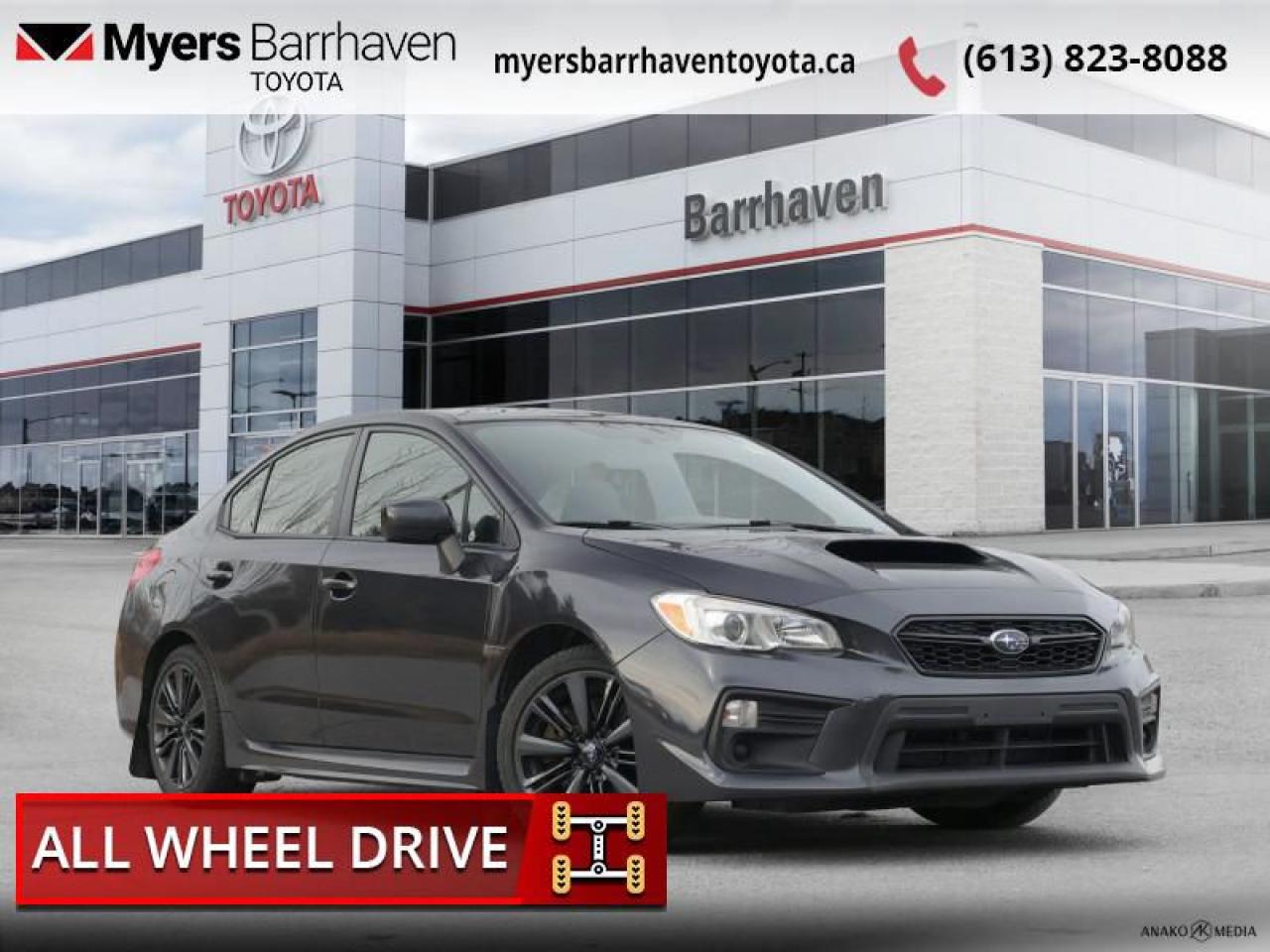 Used 2018 Subaru WRX Base  - Aluminum Wheels -  Heated Seats - $156 B/W for sale in Ottawa, ON