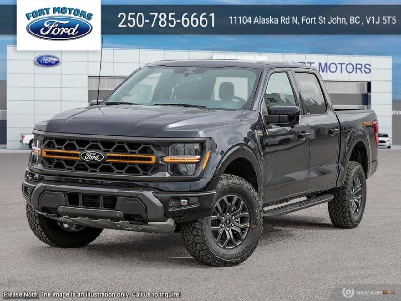 New 2024 Ford F-150 Tremor  - Leather Seats - Sunroof for sale in Fort St John, BC