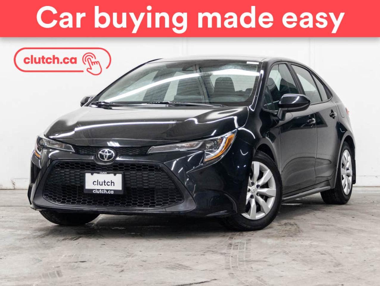 Used 2020 Toyota Corolla LE CVT w/ Apple CarPlay, Rearview Camera, A/C for sale in Toronto, ON