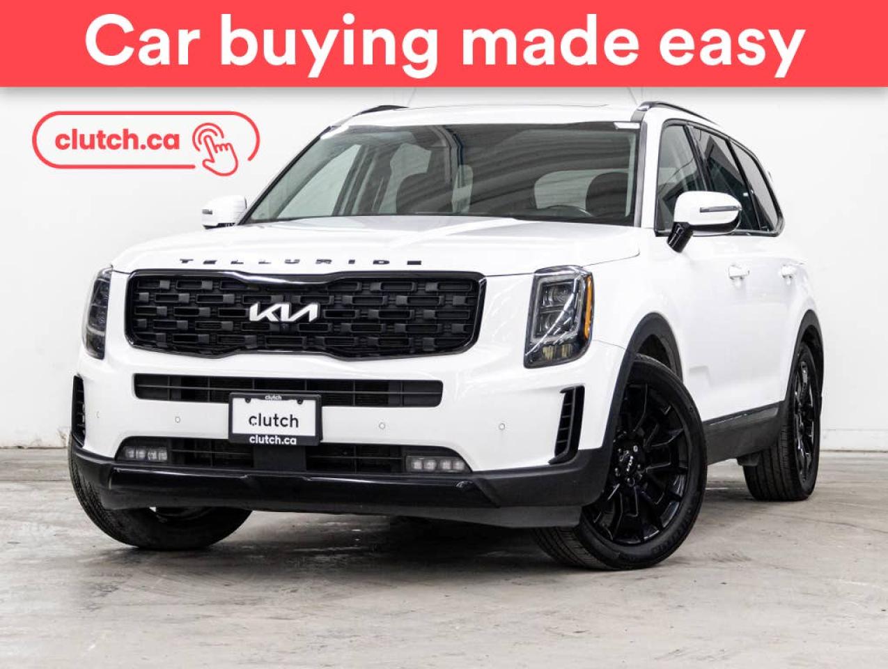 Used 2022 Kia Telluride Nightsky AWD w/ Apple CarPlay & Android Auto, 360 Rearview Cam, Nav for sale in Toronto, ON