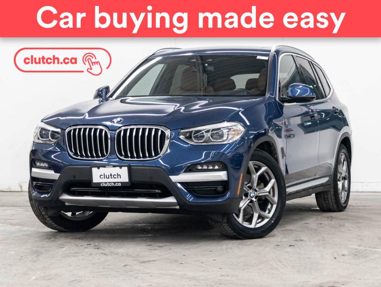 Used 2020 BMW X3 xdrive30i AWD w/ Apple CarPlay & Android Auto, Rearview Cam, Nav for sale in Toronto, ON