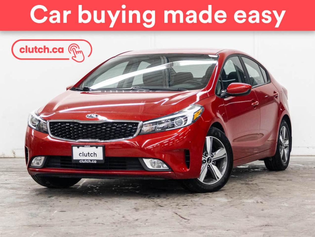 Used 2018 Kia Forte LX w/ Plus Pkg w/ Apple CarPlay & Android Auto, A/C, Rearview Cam for sale in Toronto, ON