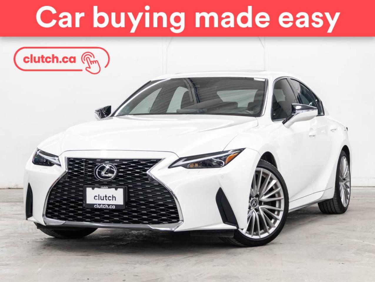 Used 2023 Lexus IS 300 300 AWD w/ Apple CarPlay & Android Auto, Dual Zone A/C, Power Sunroof for sale in Toronto, ON