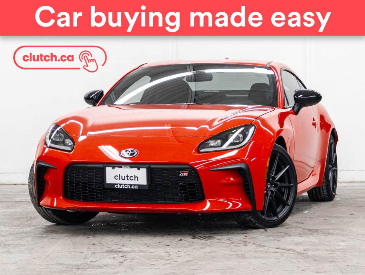 Used 2024 Toyota GR86 Premium w/ Apple CarPlay & Android Auto, Dual Zone A/C, Rearview Cam for sale in Toronto, ON