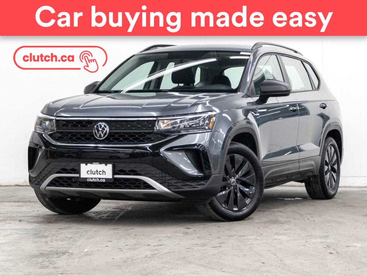 Used 2022 Volkswagen Taos Trendline AWD w/ Apple Car Play & Android Auto, Rearview Cam, Heated Front Seats for sale in Toronto, ON