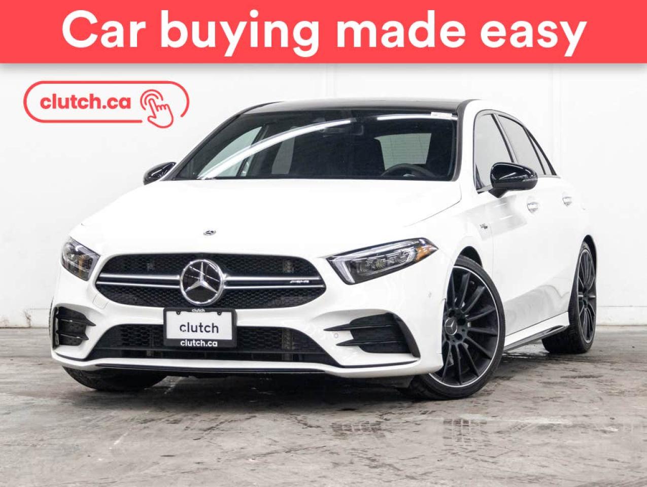 Used 2021 Mercedes-Benz AMG A35 AMG 4MATIC AWD w/ Apple CarPlay & Android Auto, Power Sunroof, Nav for sale in Toronto, ON