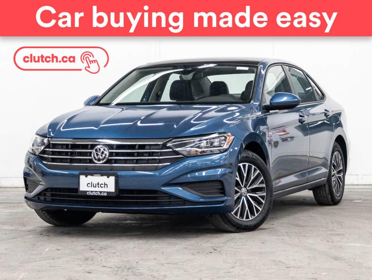 Used 2020 Volkswagen Jetta Highline w/ Advanced Driver Assistance System Package w/ Apple CarPlay & Android Auto, Power Sunroof , Rearview Cam for sale in Toronto, ON