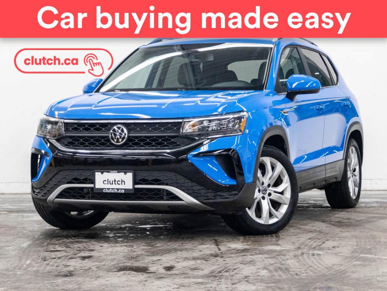 Used 2022 Volkswagen Taos Comfortline AWD w/ Apple CarPlay & Android Auto, Dual Zone A/C, Panoramic Sunroof for sale in Toronto, ON