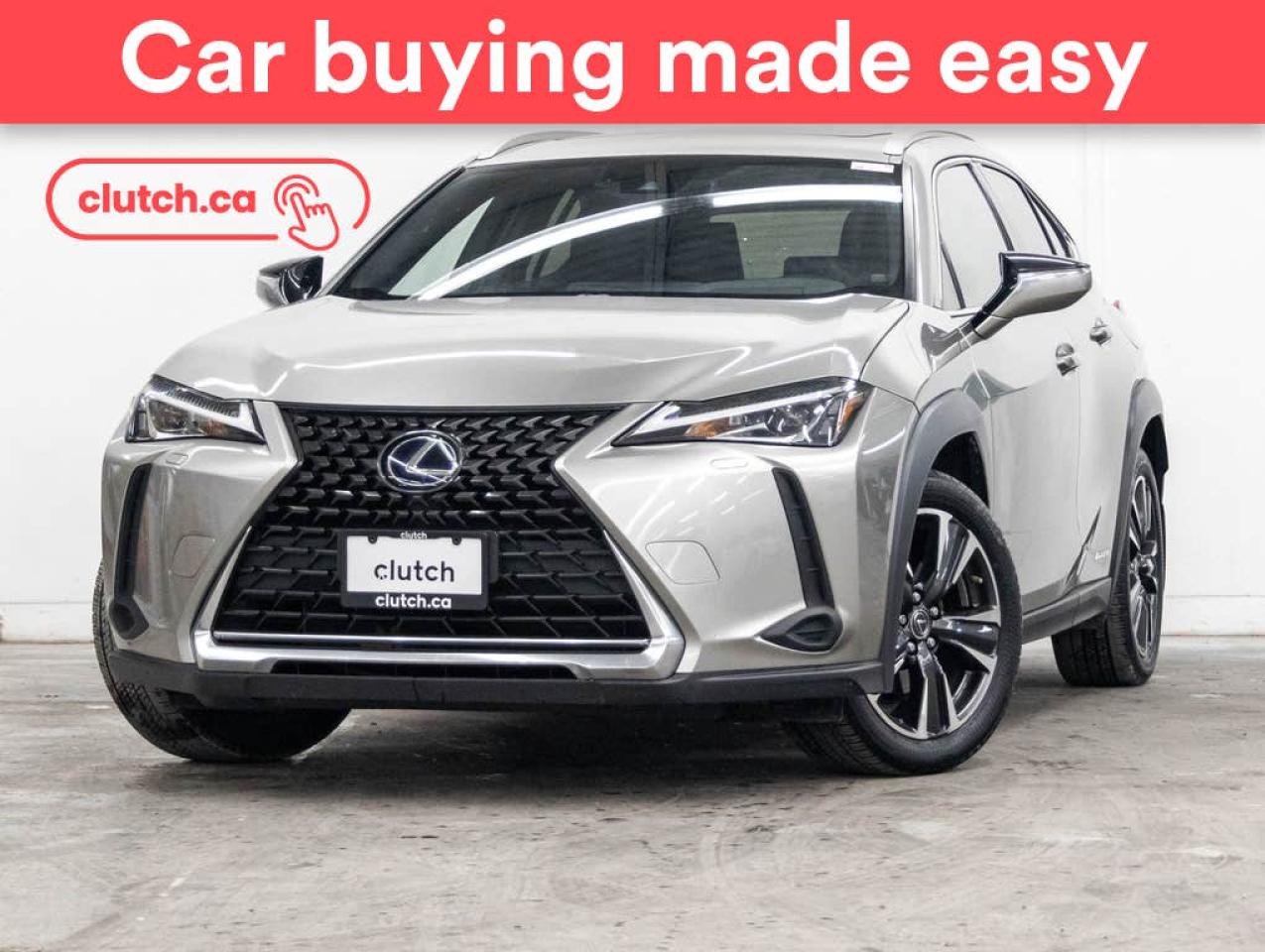 Used 2020 Lexus UX 250H AWD w/ Apple CarPlay & Android Auto, Dual Zone A/C, Power Sunroof for sale in Toronto, ON