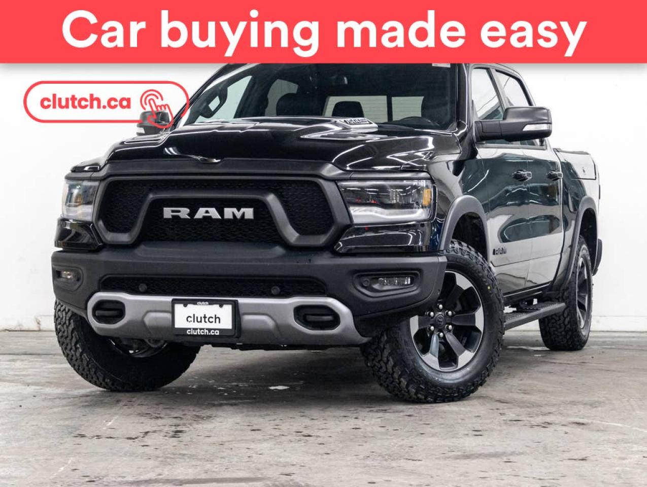 Used 2019 RAM 1500 Rebel Crew Cab 4X4 Uconnect 4C, Apple CarPlay & Android Auto, Nav for sale in Toronto, ON