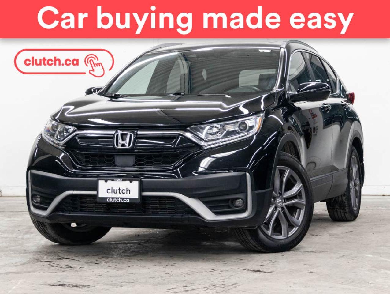 Used 2022 Honda CR-V Sport AWD w/ Apple CarPlay & Android Auto, Dual Zone A/C, Power Moonroof for sale in Toronto, ON