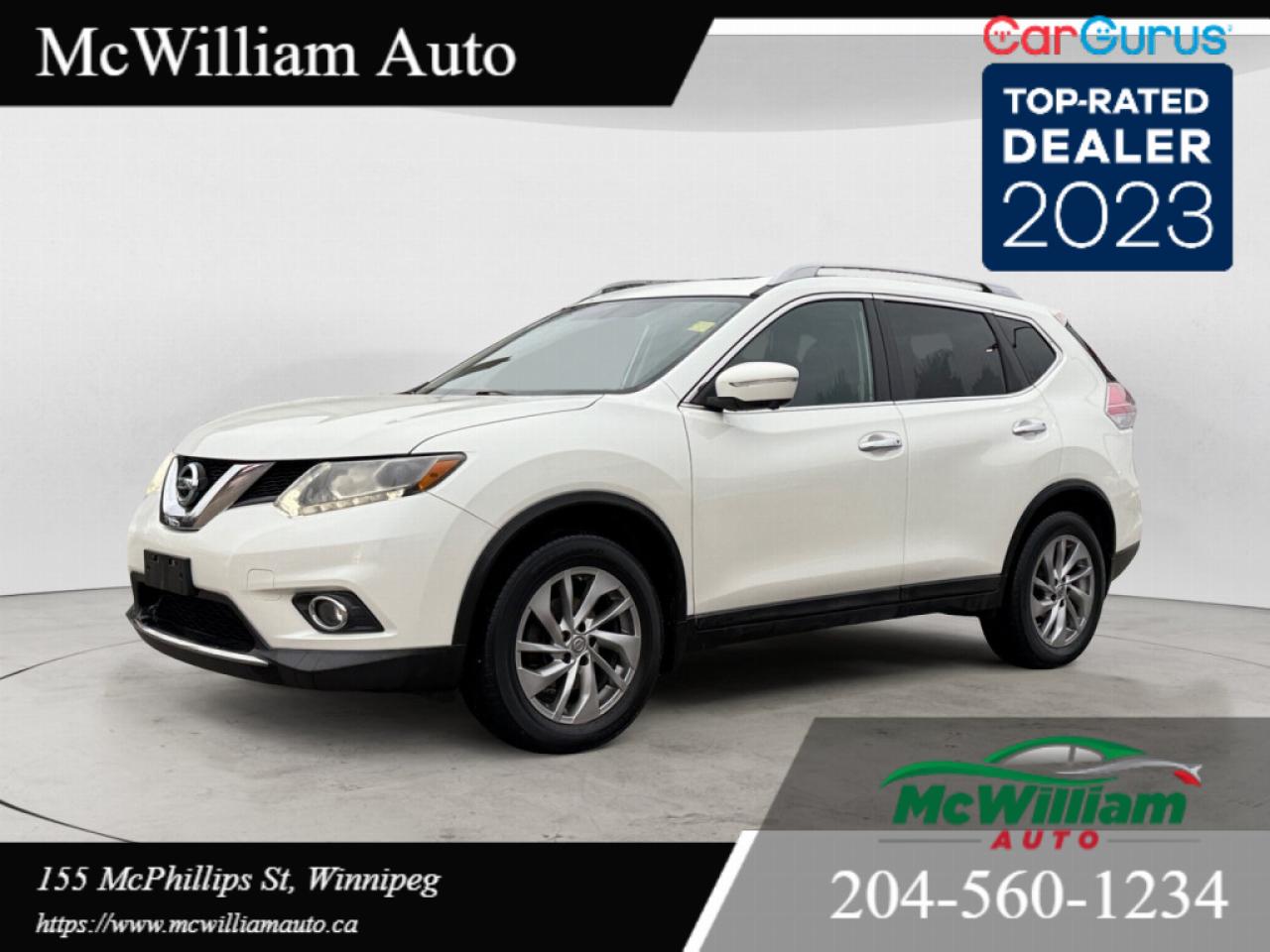 Used 2015 Nissan Rogue SL AWD *ZERO ACCIDENTS* *LOCAL* *FULLY LOADED* *HEATED SEATS* *COMMAND START* *HEATED STEERING WHEEL* *BACK UP CAMERA* for sale in Winnipeg, MB