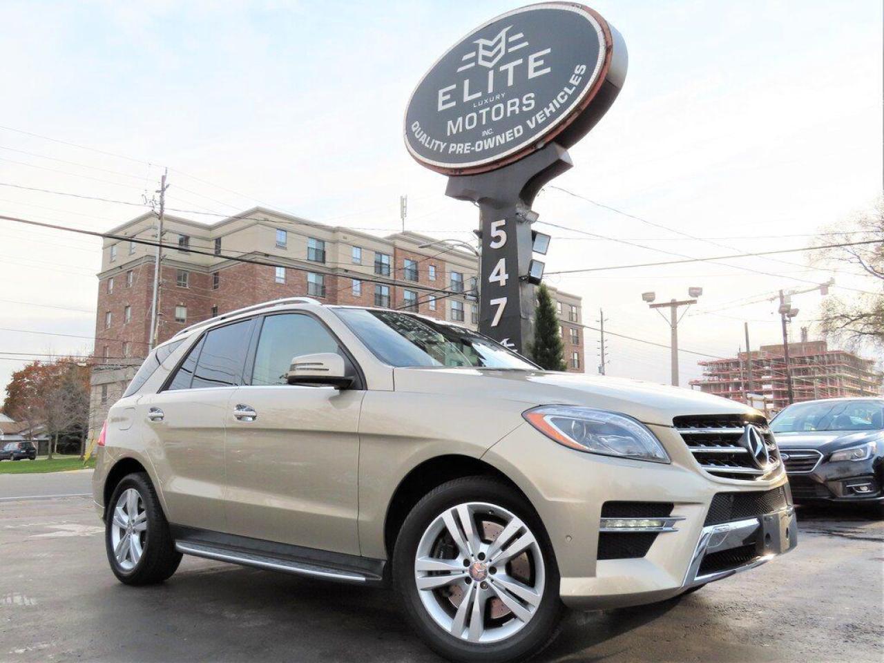 Used 2013 Mercedes-Benz ML-Class ML 350 4MATIC - NAVIGATION SYSTEM - LOW KMS !!! for sale in Burlington, ON