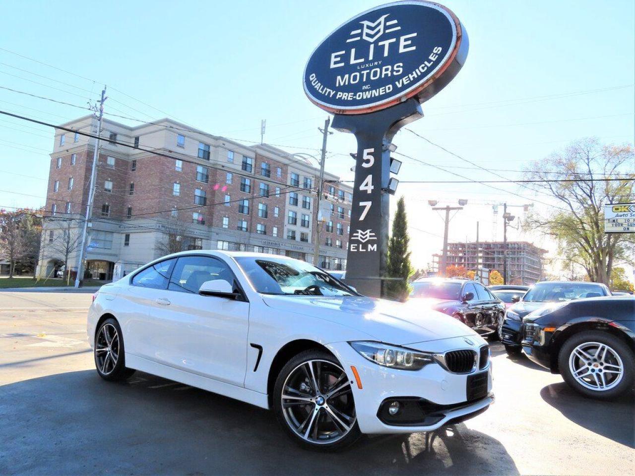 Used 2018 BMW 4 Series 430i XDRIVE COUPE - NAVIGATION SYSTEM - LOW KMS !! for sale in Burlington, ON