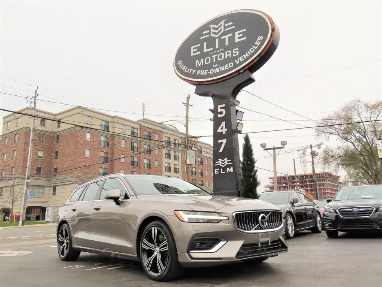 Used 2019 Volvo V60 T6 AWD INSCRIPTION - Panorama Roof - Navigation !! for sale in Burlington, ON