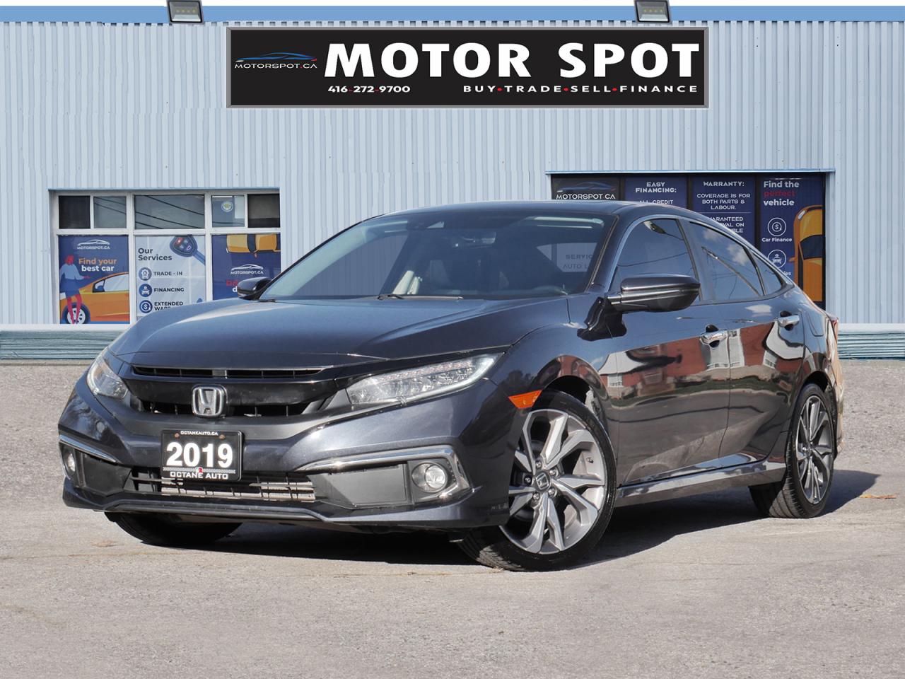 Used 2019 Honda Civic Touring Sedan CVT for sale in Scarborough, ON