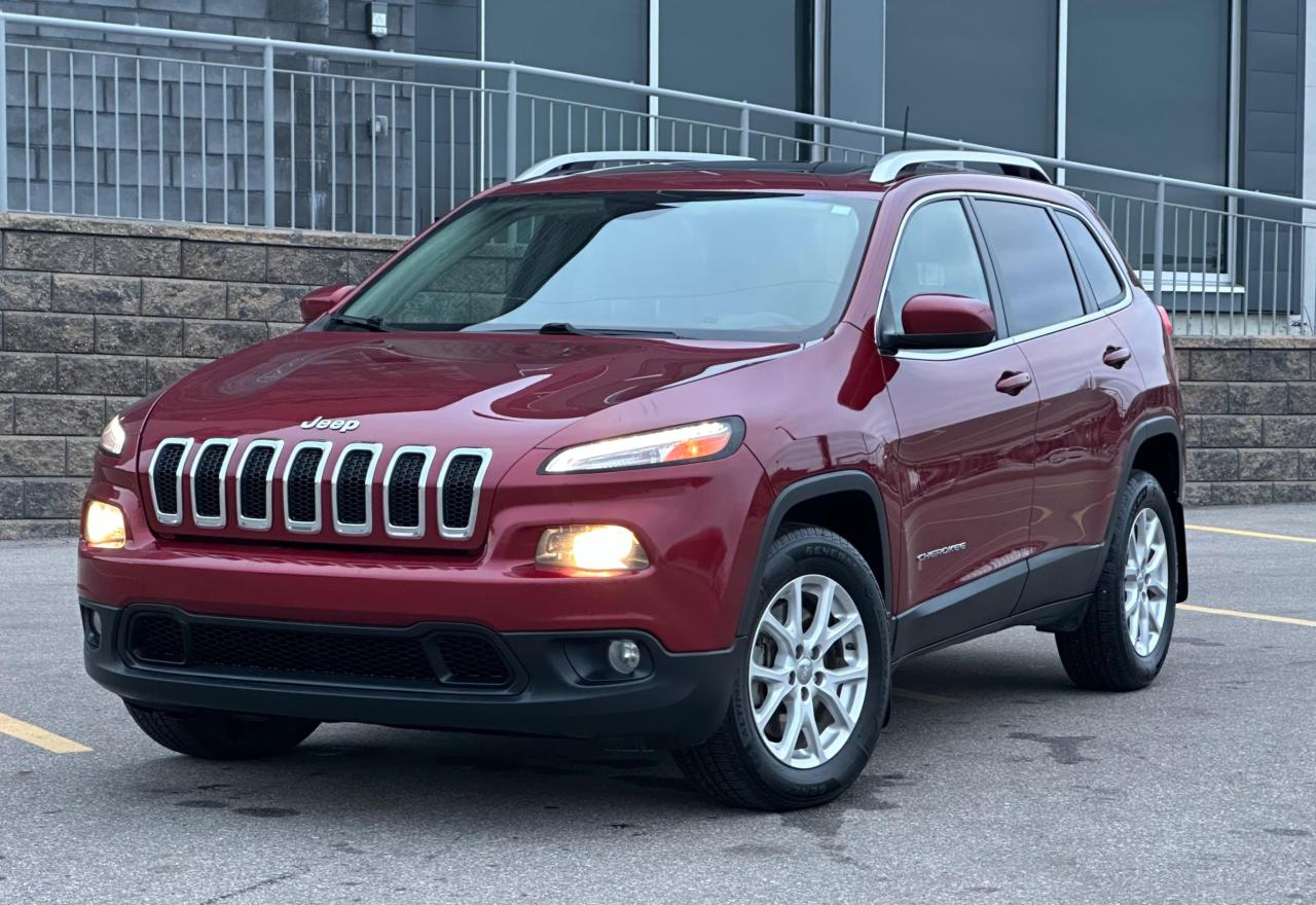 Used 2016 Jeep Cherokee LATITUDE NORTH 4X4 | LEATHER | MOONROOF |$0 DOWN for sale in Calgary, AB