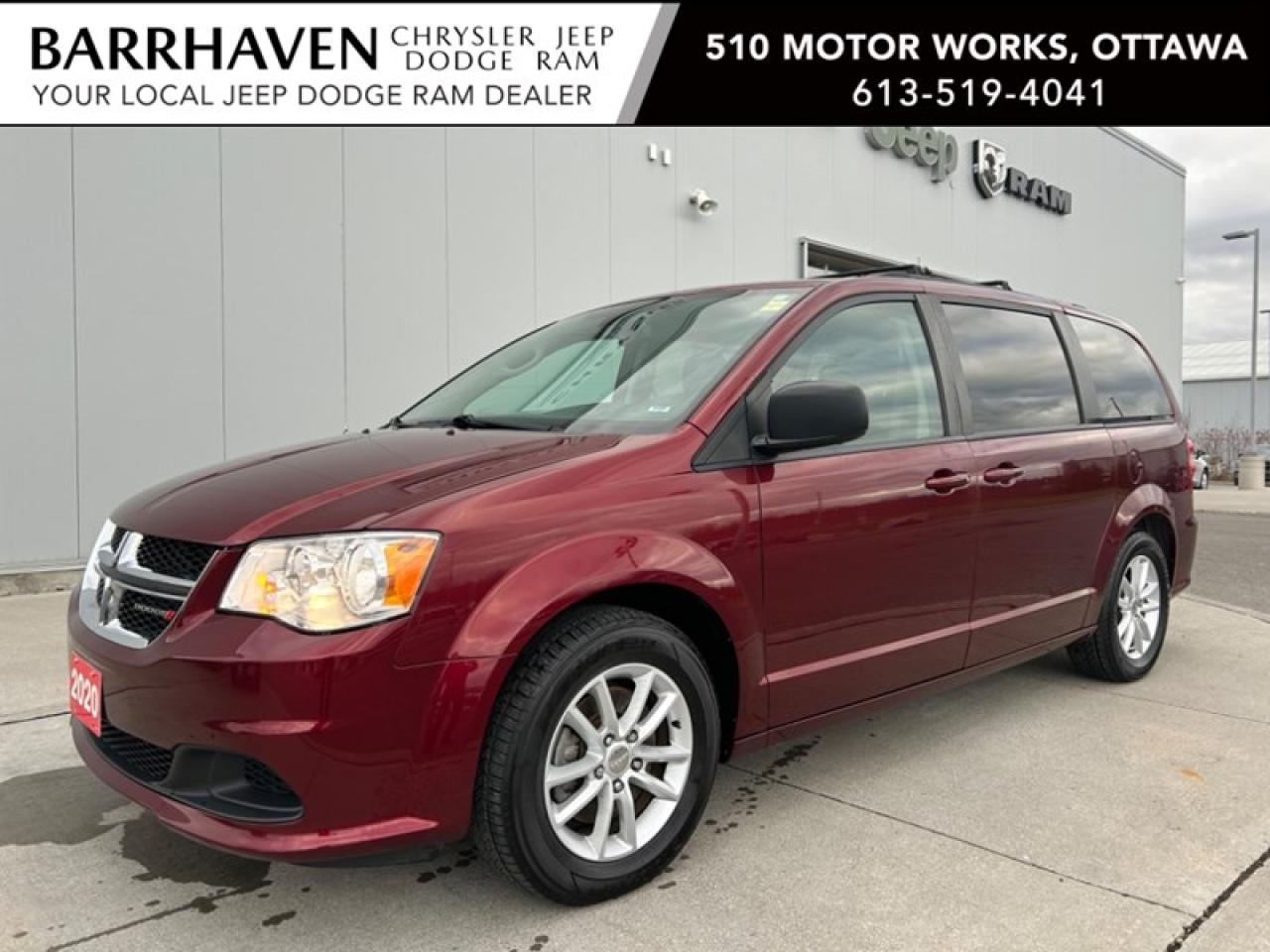 Used 2020 Dodge Grand Caravan SXT Plus | Stow N Go | DVD | Low KM's for sale in Ottawa, ON