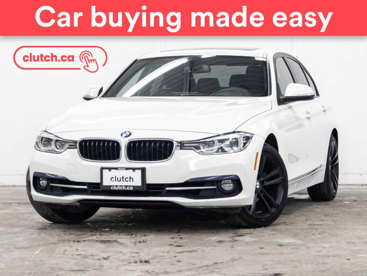 Used 2018 BMW 3 Series 330i xDrive AWD w/ Power Sunroof, Dual Zone A/C, Rearview Cam for sale in Toronto, ON