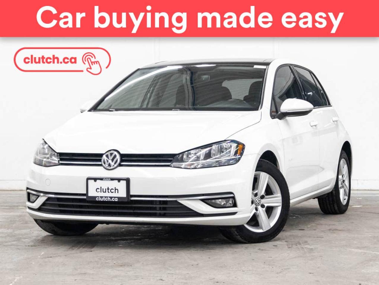 Used 2019 Volkswagen Golf Highline w/ Apple CarPlay & Android Auto, Panoramic Sunroof, Rearview Cam for sale in Toronto, ON