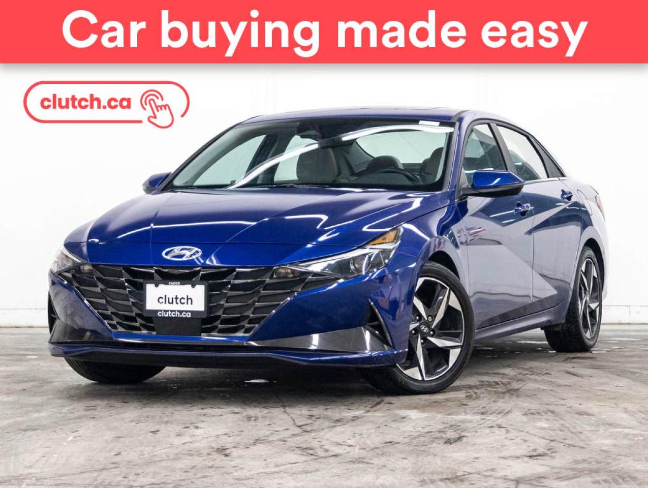 Used 2023 Hyundai Elantra Luxury w/ Apple CarPlay & Android Auto, Dual Zone A/C, Power Sunroof for sale in Toronto, ON