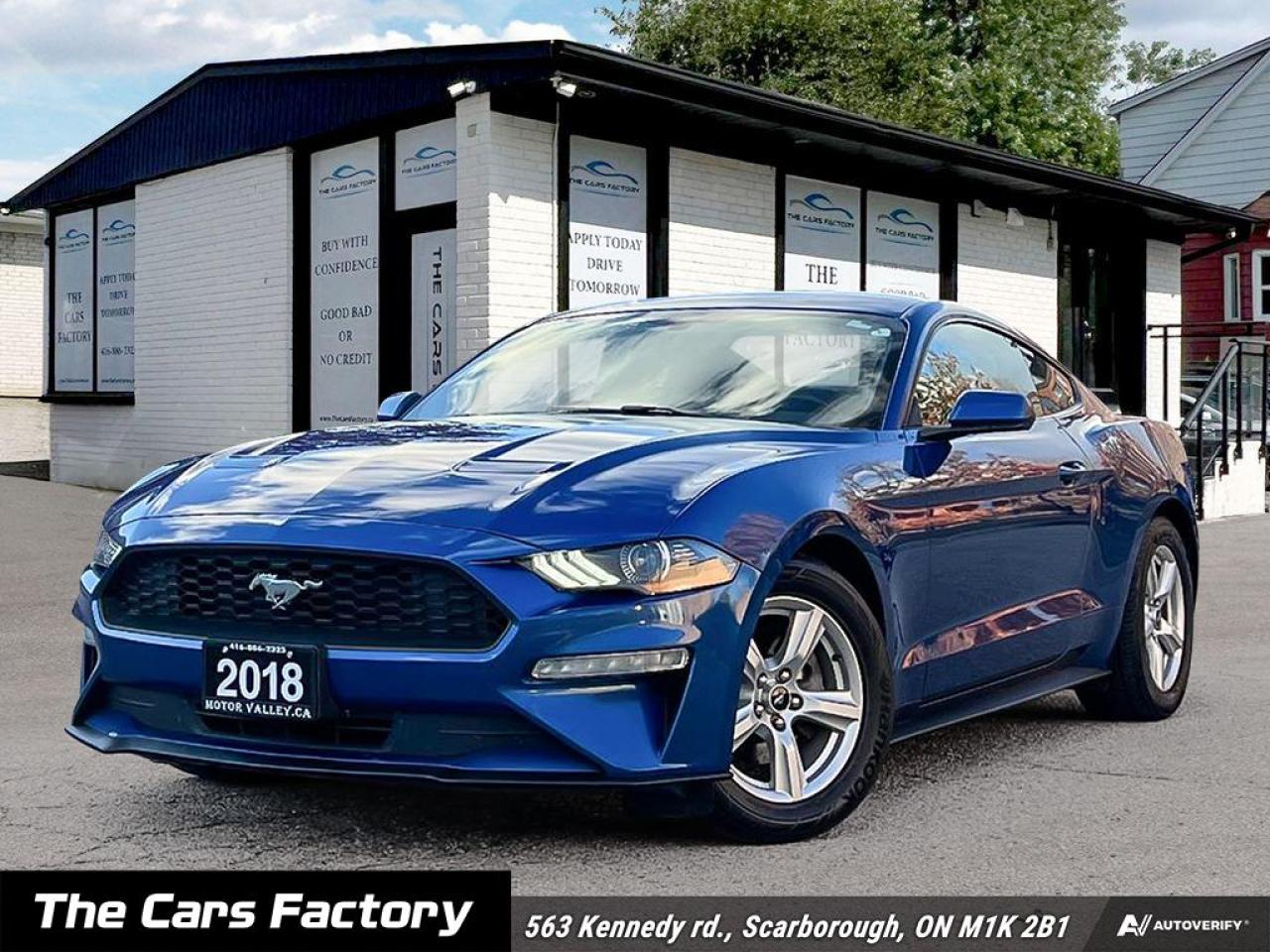 Used 2018 Ford Mustang EcoBoost Fastback 1-Owner No Accident! for sale in Scarborough, ON