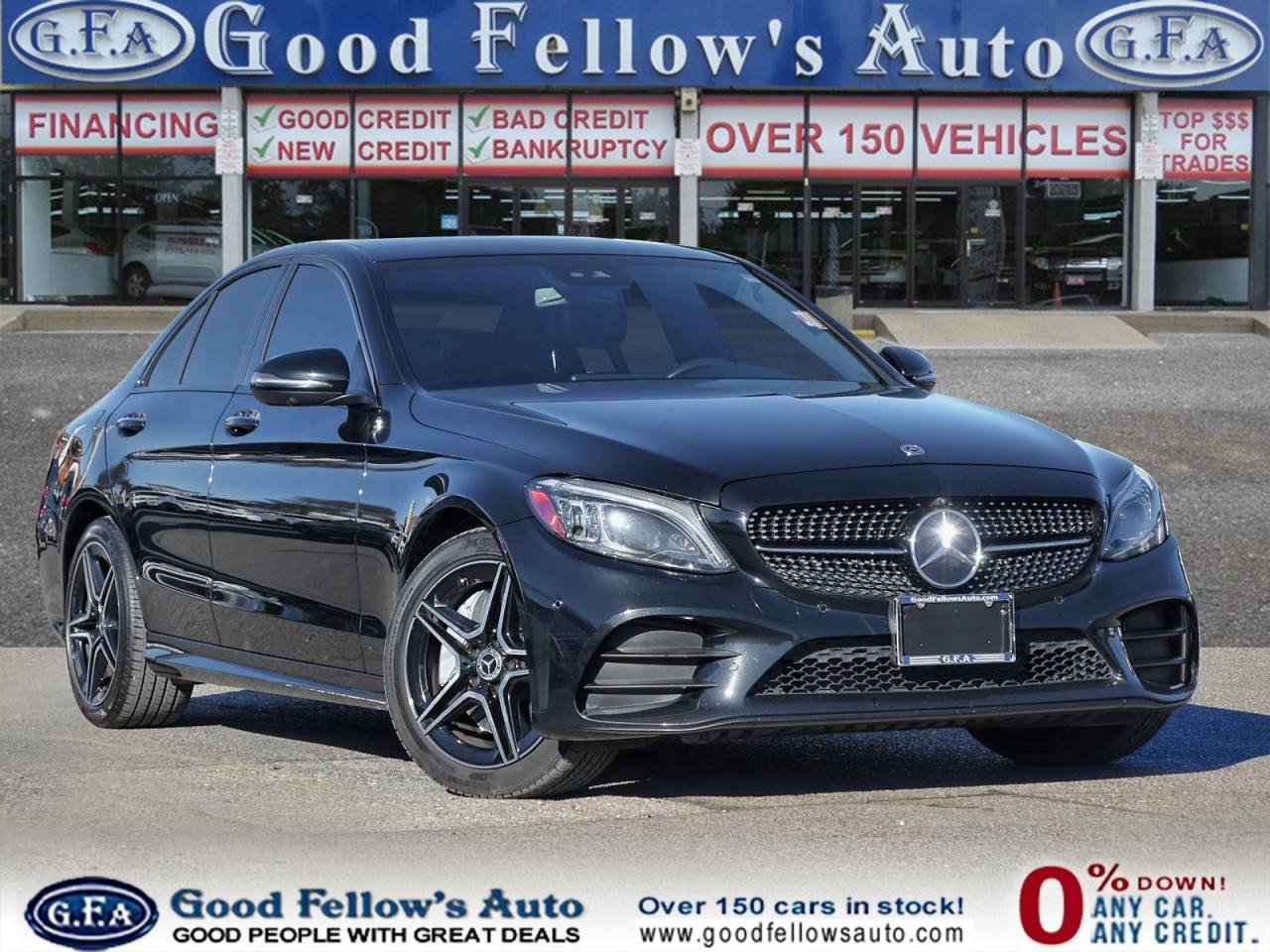 Used 2020 Mercedes-Benz C-Class 4MATIC, LEATHER SEATS, PANORAMIC ROOF, NAVIGATION, for sale in Toronto, ON