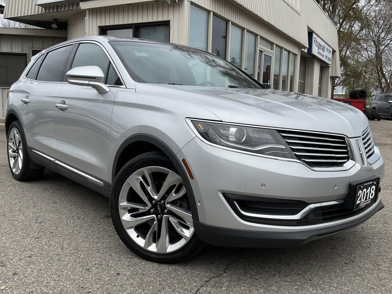 Used 2018 Lincoln MKX Reserve AWD - LTHR! MASSAGE! NAV! 360 CAM! BSM! for sale in Kitchener, ON