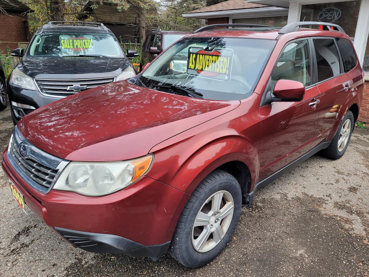 Used 2009 Subaru Forester 4dr Auto X w/Prem/All-Weather Clean CarFax Finance for sale in Rockwood, ON